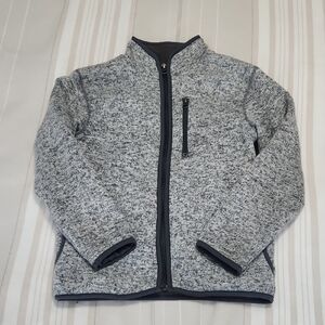 Boy's Gray Fleece Jacket